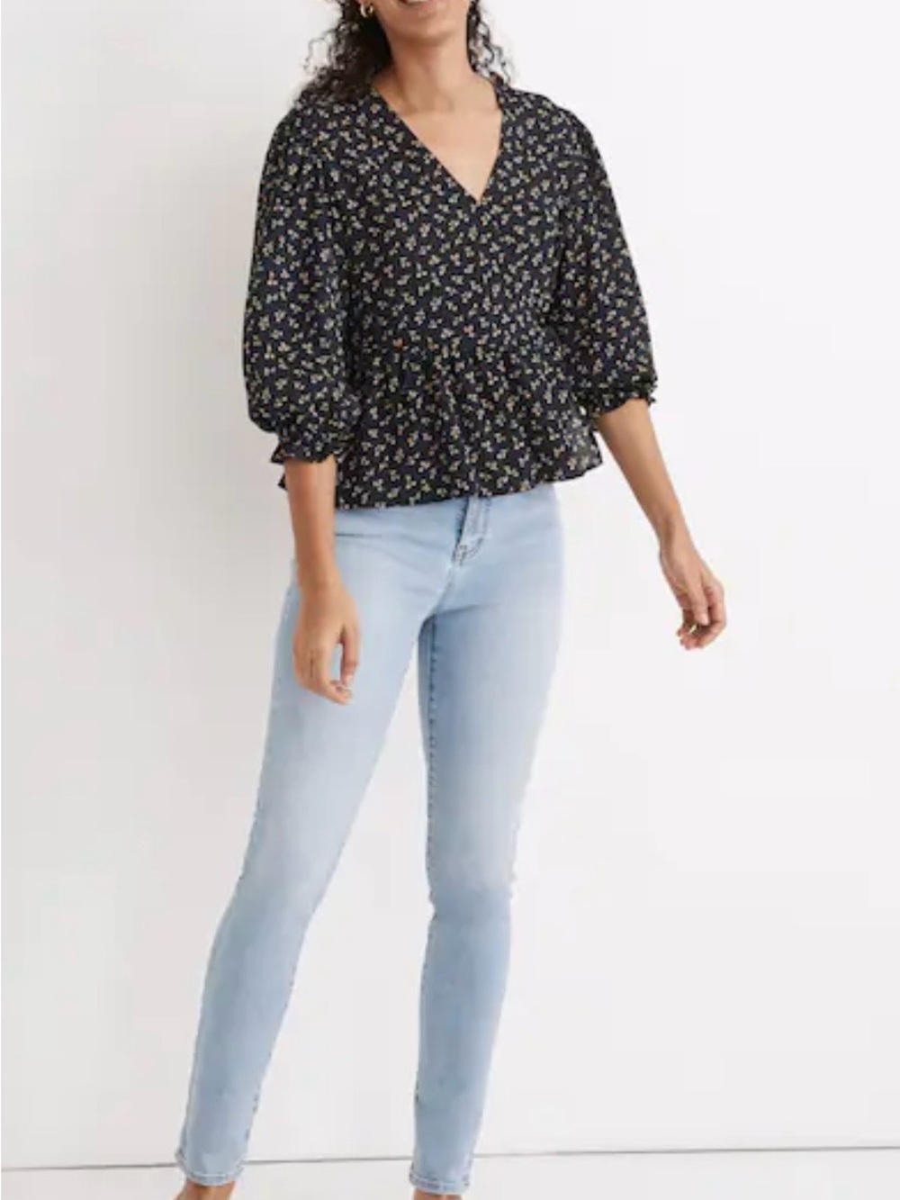 Madewell NWT 11” High Rise Roadtripper Authentic Skinny Jeans Meade Wash 30T